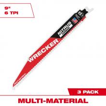 Milwaukee 48-00-5372 - 9" The WRECKER™ with NITRUS CARBIDE™ 3PK