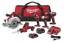 Milwaukee 2695-25CX - M18™ 5 PC Tool Combo Kit