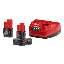 Milwaukee 48-59-2424 - M12™ REDLITHIUM™ CP2.0/XC4.0 Starter Pack