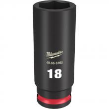 Milwaukee 49-66-6160 - SHOCKWAVE™ Impact Duty™ 3/8" Drive 18MM Deep 6 Point Socket