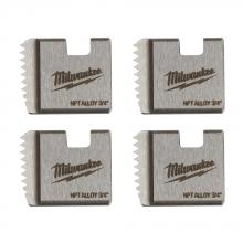 Milwaukee 48-36-1102 - 3/4" ALLOY NPT Portable Pipe Threading Dies