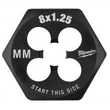 Milwaukee 49-57-5343 - M8-1.25 mm 1-Inch Hex Threading Die