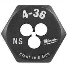 Milwaukee 49-57-5307 - 4-36 NS 1-Inch Hex Threading Die