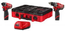 Milwaukee 2598-22PO - M12™ FUEL™ 2 Piece Combo Kit with PACKOUT™