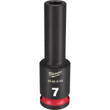 Milwaukee 49-66-6149 - SHOCKWAVE™ Impact Duty™ 3/8" Drive 7MM Deep 6 Point Socket