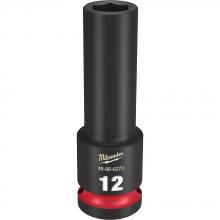 Milwaukee 49-66-6273 - SHOCKWAVE™ Impact Duty™ 1/2" Drive 12MM Deep 6 Point Socket