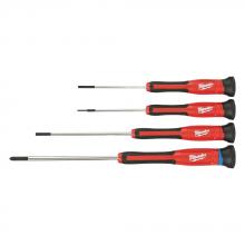 Milwaukee 48-22-2604 - 4-Piece Precision Screwdriver Set