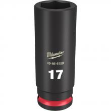 Milwaukee 49-66-6159 - SHOCKWAVE™ Impact Duty™ 3/8" Drive 17MM Deep 6 Point Socket