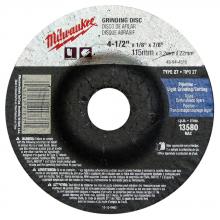 Milwaukee 49-94-4510 - 4-1/2 in. x 1/8 in. x 7/8 in. Grinding Wheel (Type 27)