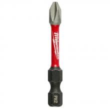 Milwaukee 48-32-5004 - SHOCKWAVE™ 2 in. Impact Phillips #2 Power Bits (15-Piece Contractor Pack)