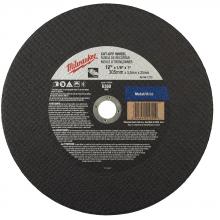 Milwaukee 49-94-1275 - 12 in. x 1/8 in. x 1 in. Cut-Off Wheel (Type 1)