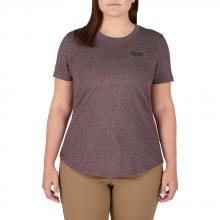 Milwaukee F452P-XS - Women's FREEFLEX™ Hybrid Tee - Short Sleeve Purple XS