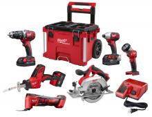 Milwaukee 2697-26PO - 6 Pc. PACKOUT Combo Kit