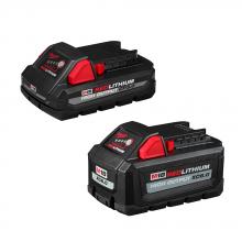 Milwaukee 48-11-1865S - M18™ REDLITHIUM™ HIGH OUTPUT™ XC6.0 & CP3.0 Battery Kit