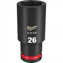 Milwaukee 49-66-6287 - SHOCKWAVE™ Impact Duty™ 1/2" Drive 26MM Deep 6 Point Socket