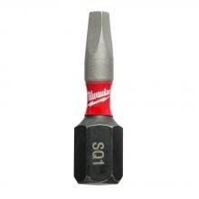 Milwaukee 48-32-4421 - SHOCKWAVE™ Impact Square Recess #1 Insert Bits