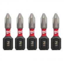 Milwaukee 48-32-4661 - SHOCKWAVE™ Impact Phillips #1 Insert Bits 5PK