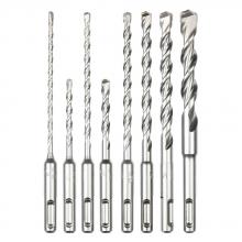 Milwaukee 48-20-7673 - 8pc. SDS Plus M/2™ 2-Cutter Drill Bit Kit