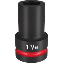 Milwaukee 49-66-6505 - SHOCKWAVE™ Impact Duty™ 1" Drive 1-1/16" Deep 6 Point Socket