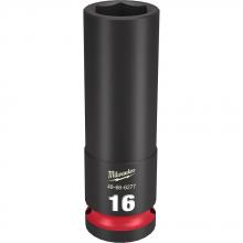 Milwaukee 49-66-6277 - SHOCKWAVE™ Impact Duty™ 1/2" Drive 16MM Deep 6 Point Socket