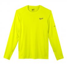 Milwaukee 415HV-L - WORKSKIN™ Lightweight Performance Shirt - Long Sleeve - HI Vis L