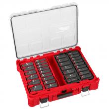 Milwaukee 49-66-6806 - SHOCKWAVE™ Impact Duty™ Socket 1/2” Dr 31PC SAE/MM PACKOUT™ Set