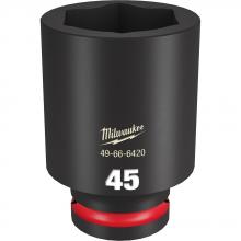 Milwaukee 49-66-6420 - SHOCKWAVE™ Impact Duty™ 3/4" Drive 45MM Deep 6 Point Socket