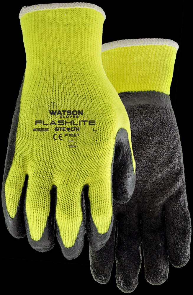 STEALTH FLASH LITE CRINKLED RUBBER LATEX PALM HI VIS -X<span class=' ItemWarning' style='display:block;'>Item is usually in stock, but we&#39;ll be in touch if there&#39;s a problem<br /></span>