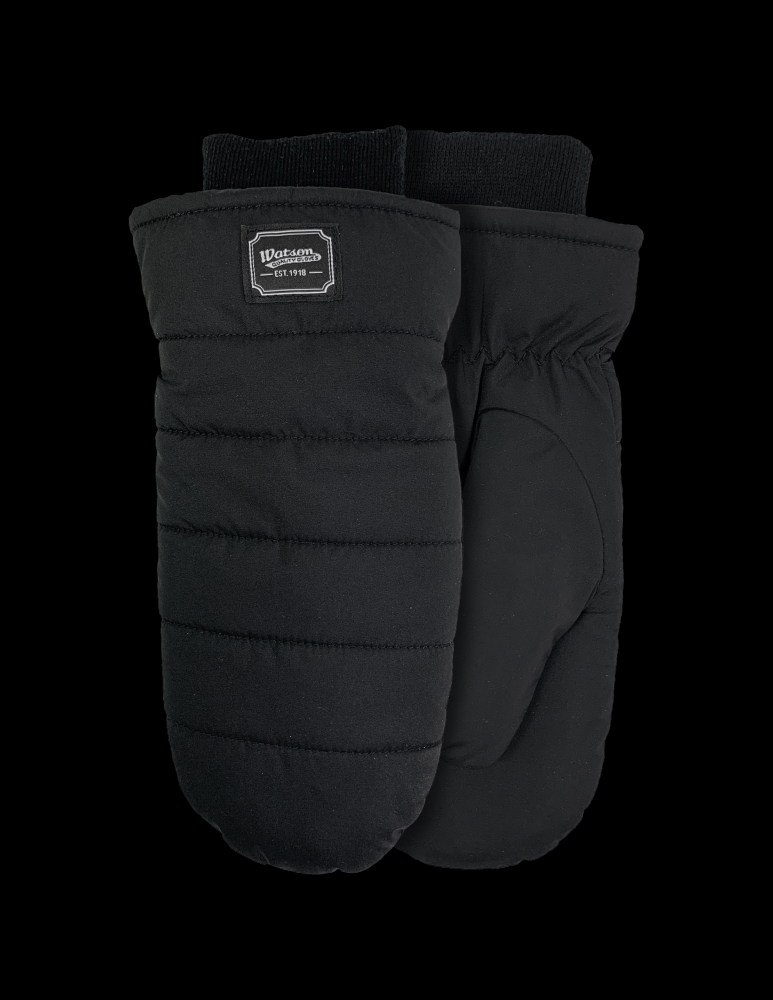 BLACK PUFFER MITT TASLON BACK AND PALM EC200 LINED LIFESTYLE - M<span class=' ItemWarning' style='display:block;'>Item is usually in stock, but we&#39;ll be in touch if there&#39;s a problem<br /></span>