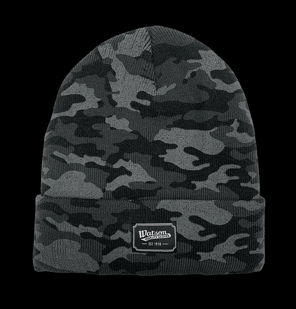 WATSON TOQUE WASTENOT GREY CAMO LIFESTYLE<span class=' ItemWarning' style='display:block;'>Item is usually in stock, but we&#39;ll be in touch if there&#39;s a problem<br /></span>