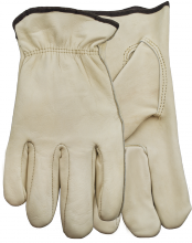 Watson Gloves 1653-M - MAN HANDLERS FULL GRAIN COWHIDE SLIP ON CUFF DRIVER - M