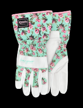 Watson Gloves 197-L - YOU GROW GIRL WASTENOT FULLGRAIN GOAT 3 INCH CUFF GARDEN - L