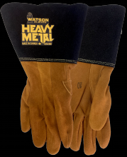 Watson Gloves 263AW-08 - WHAT THE BUCK SPLIT DEER CLUTE CUT WELDING - 08