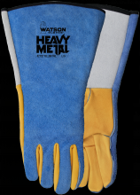 Watson Gloves 2752-L - YELLOW TAIL FULLGRAIN DEER PALM SPLIT COW BACK WELDING - L