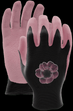 Watson Gloves 345-M - BOTANICAL D LITE FOAM RUBBER LATEX NYLON WOMENS GARDEN - M