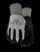 Watson Gloves 388-L - STEALTH CYCLONE A2 18GG WASTENOT SANDY NITRILE COATED - L