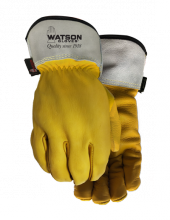 Watson Gloves 9407-L - ICE STORM FULL COW 3 INCH CUFF C100/C200 LINED UTILITY - L