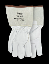 Watson Gloves 549-X - VAN GOAT A6 CUTSHIELD FULLGRAIN GOAT GAUNTLET - X