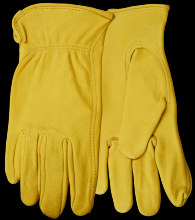 Watson Gloves 577-XXS - RANGE RIDER FULLGRAIN DEER GOLD KIDS DRIVER - S