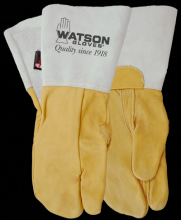 Watson Gloves 6351-11 - BLACK OUT FULL GRAIN COW 1 FINGER MITT UTILITY - 11