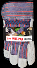 Watson Gloves 9104X3 - 9104X3 WAT PACK ECONOMY SPLIT COW 3 PACK COMBO