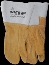 Watson Gloves 9535T-10 - BUCKWELD SPLIT ELK ONE FINGER MIT C100 LINED WELDING - 10