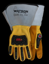 Watson Gloves 95782G-M - STORM TROOPER TPR C100 LINED TPR GAUNTLET PERFORMANCE - M