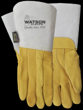 Watson Gloves 9635-08 - PISTOL WHIP FULL COW CLUTE CUT FLEECE LINED UTILITY - 07