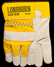 Watson Gloves A281EW - LONGHORN ECONOMY FULL COW WOMENS COMBO