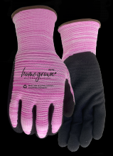 Watson Gloves 376-S - ROSE 15GG WASTENOT SANDY LATEX W RECLAIM WOMENS GARDEN - S