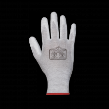 Superior Glove S13PUCF-6 - LINT FREE ESD + PU PALMS