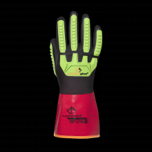 Superior Glove S15KGVNVB-9 - CHEMICAL CUT A5 + IMPACT 2