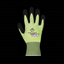 Superior Glove S21TAXGPN-10 - HI-VIZ CUT A6 NITRILE PALMS