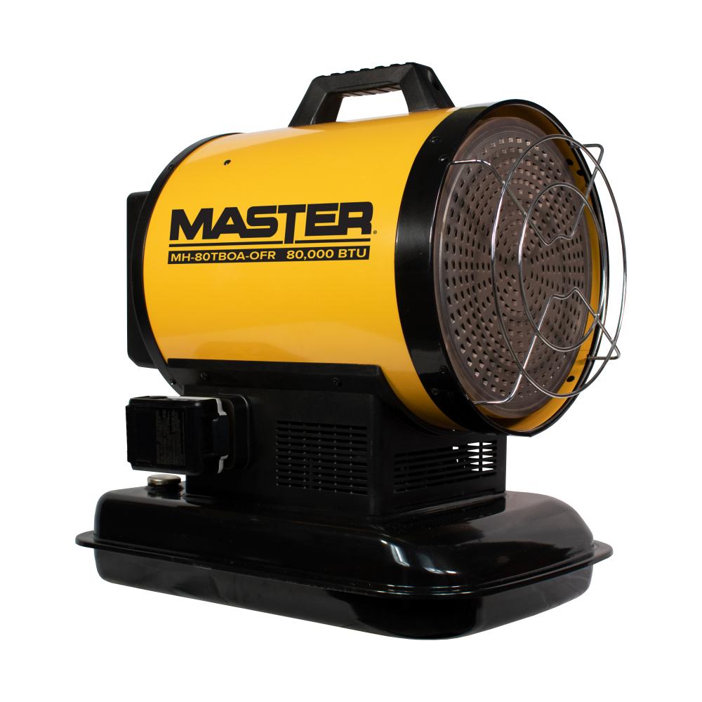 Master 80,000 BTU Battery Operated Kerosene/Diesel Radiant Heater with Thermostat<span class=' ItemWarning' style='display:block;'>Item is usually in stock, but we&#39;ll be in touch if there&#39;s a problem<br /></span>